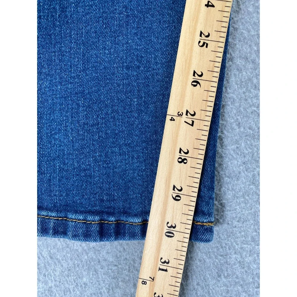 Levi's 505 Jeans Mens 38x32 Straight Regular Blue Dark Wash Measures 34x30 Ranch